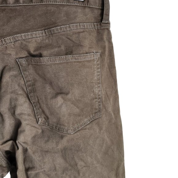 Buck Mason Pants Men's 31x29 Olive Green Roper Twill Ford Standard Jean - Picture 10 of 12